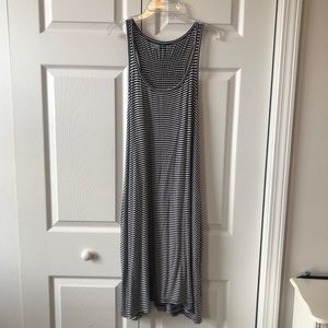 Maurices Navy Blue/White Sun Dress